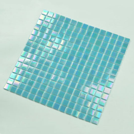 Iridescent Tiles Pearlescent Outdoor Swimming Glass Pool Mosaic Tiles GL002-2