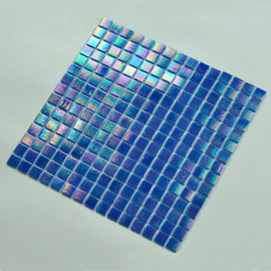 Iridescent Tiles Pearlescent Outdoor Swimming Glass Pool Mosaic Tiles GL002-3