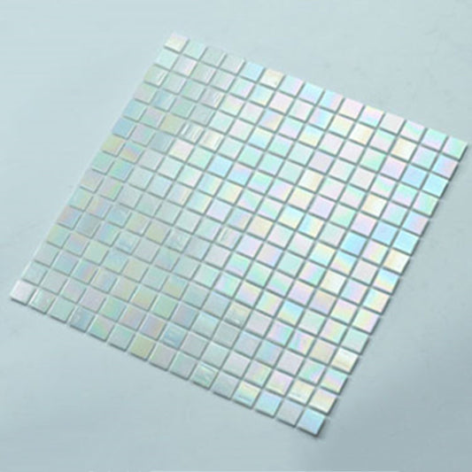 Iridescent Tiles Pearlescent Outdoor Swimming Glass Pool Mosaic Tiles GL002-4