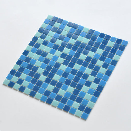 Swimming Pool Glass Mosaic Floor Glass Mosaic Tiles GL004-5