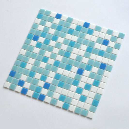 Swimming Pool Glass Mosaic Floor Glass Mosaic Tiles GL004-6