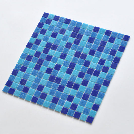 Swimming Pool Glass Mosaic Floor Glass Mosaic Tiles GL004-7