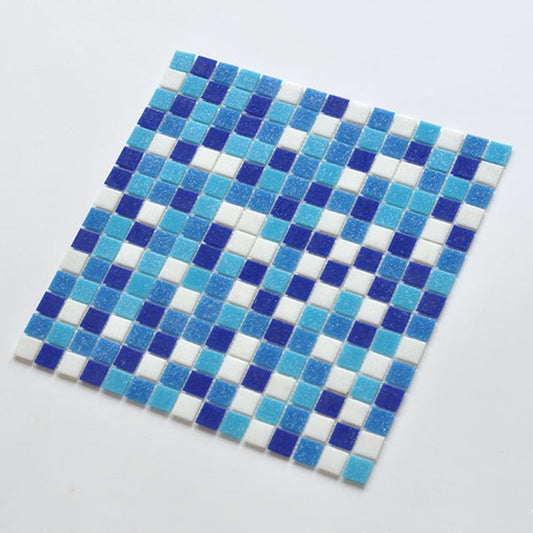 Swimming Pool Glass Mosaic Floor Glass Mosaic Tiles GL004-9